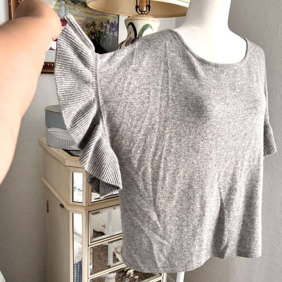 Saks Fifth Avenue Cashmere Top size L - Picture 3 of 9